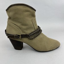 Ash Khaki Canvas Biker Gothic