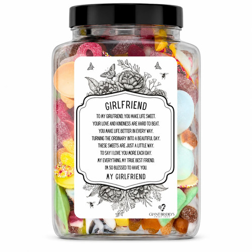 Girlfriend sweet jar - sweet,