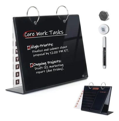 Desktop acrylic dry erase - desktop, dry‑erase
