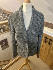 Armani Jeans Tweed Boucle Style Blazer Jacket Size 48 UK 16 