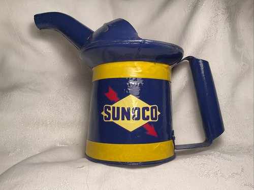 Vintage oil pour can restored - oil,