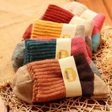 5 Pairs Women Wool Cashmere