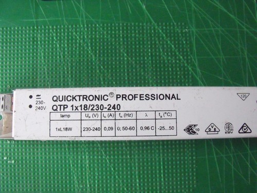 Osram qtp1x18w 230 - qtp1x18w, 230/240v