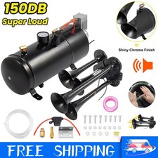 12V 4 Trumpet Train Horn Kit