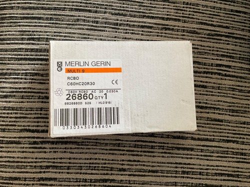 Merlin gerin rcbo c60hc20r30 - merlin,
