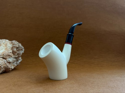 Meerschaum pipe poker shape - meerschaum,