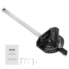 VEVOR Precision Table Saw Miter Gauge Standard Slot 3/4'' x 3/8'' Aluminum Alloy