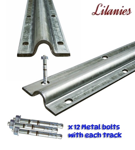 Sliding gate tracks - 2, x