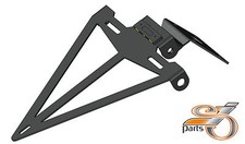 Kawasaki Z 800 from manufacturing year 2013-license plate holder Z800 + lighting with TÜV!