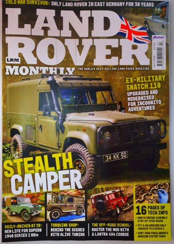 Land rover monthly magazine - rover,