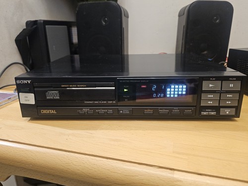 Sony cdp vintage compact - sony,