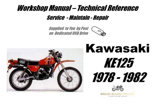 Kawasaki ke125 125 - ke125,