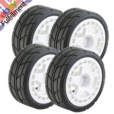 4Pc 12mm Hex Rally Tyres Wheel