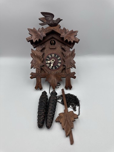 Vintage black forest cuckoo - black,