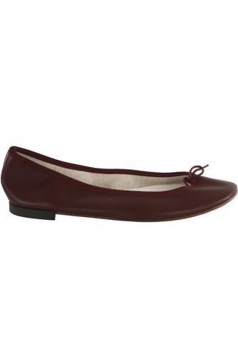 Repetto burgundy leather - burgundy,