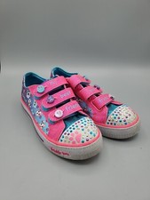 Skechers Twinkle Toes Light Up Low Shoes Dof Cat My Best Friend  Girls Sz 3