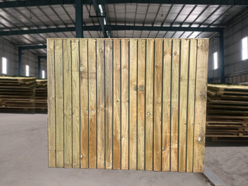 Feather edge fence panel 6ft - fence,