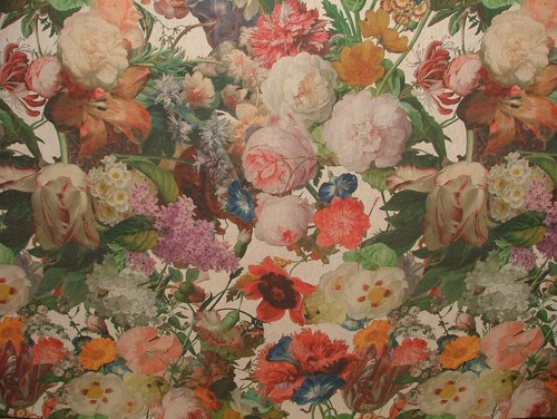 Floral curtain fabric 3m - floral,