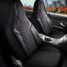 Car Seat Covers Suitable for Bimobil Camper Caravan In Black 1053P003