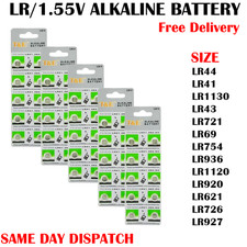 LR44, LR41, LR1130, LR43