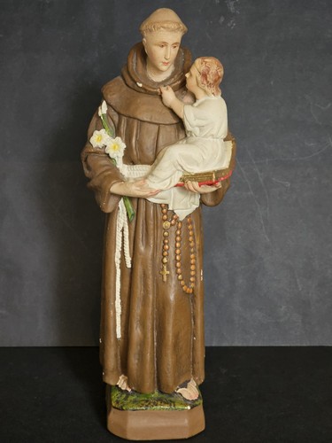 Religious antique statue st - antique,