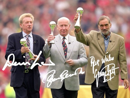 George best dennis law and - george, best,