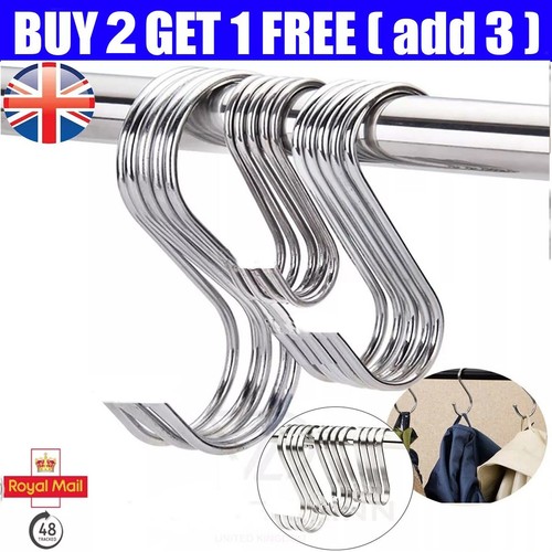 Hooks stainless steel - 10,