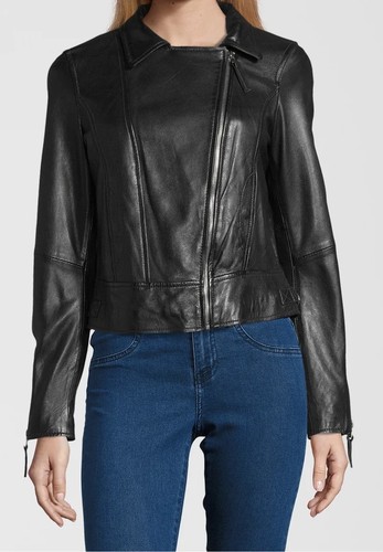 Mango biker fitted leather - mango,