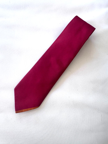 Hermès paris red silk tie - silk,