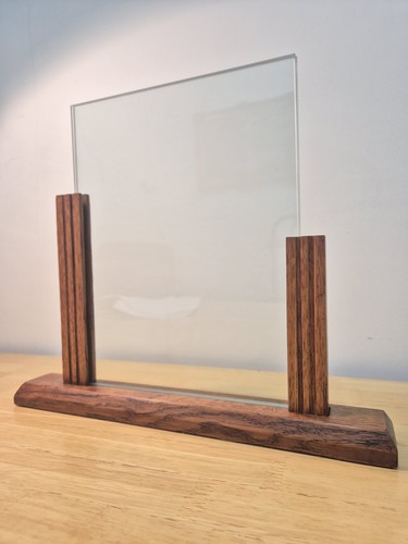 Large vintage solid oak art - solid,