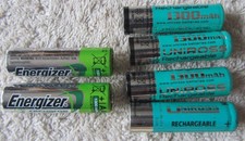6x Energizer Uniross AA