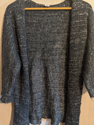 Brora dark blue silver thread - dark, blue/silver