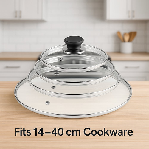 Glass lids saucepan - lids, wok