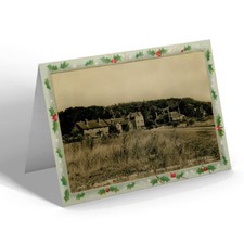 CHRISTMAS CARD Vintage Surrey - Avondale Tea House from the Green, Dunsfold