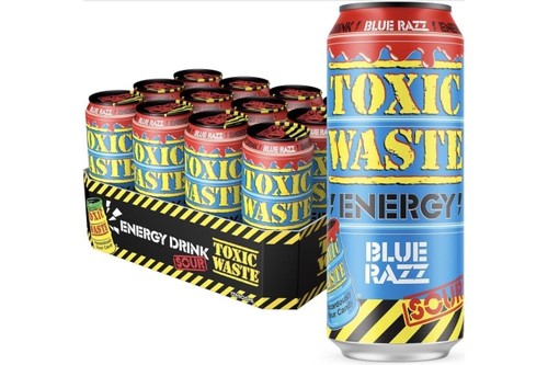 Toxic waste sour - sour, razz