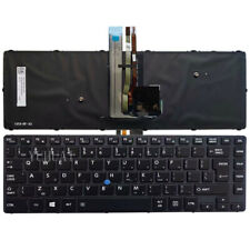 NEW FOR Toshiba Tecra A40-C A40-C1440 Portege R30-30 Keyboard US Black Backlit