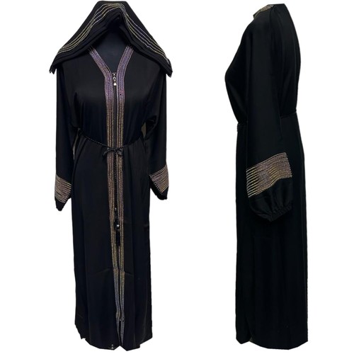 Black modest women abaya - modest,