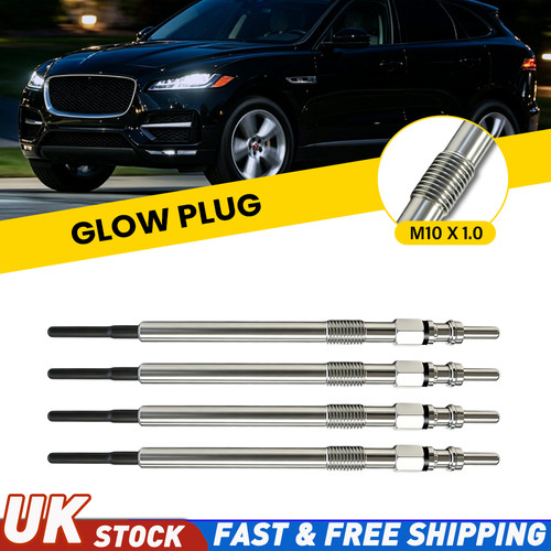 Diesel glow plug - 4x, for