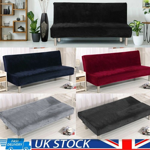 Armless folding sofa bed - folding, cover