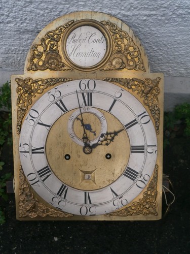X17 inch longcase clock - , 12