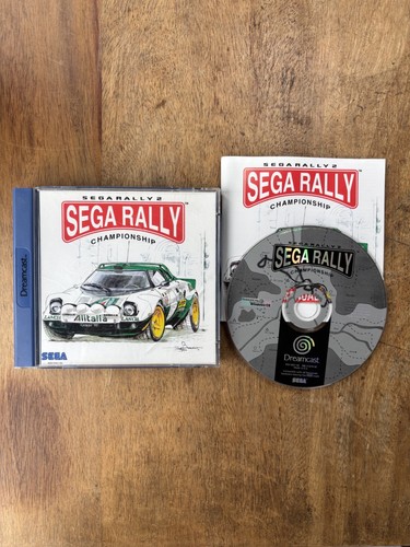 Sega dreamcast game rally - sega,