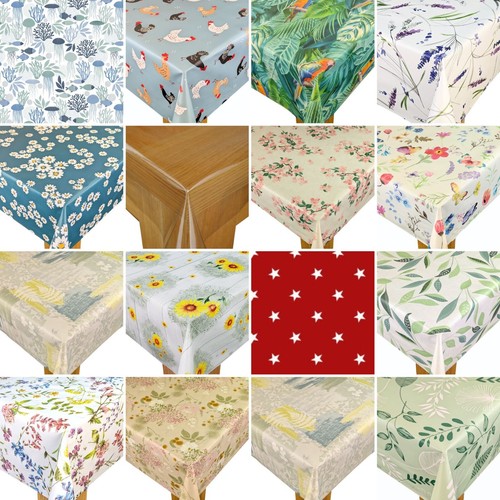 Wipe clean tablecloth pvc - wipe,