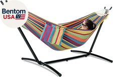 Double Hammock with Stand for
