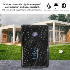 7 Inch HD Video Door Doorbell Intercom Kit Home Gate Entry System With Keyfo