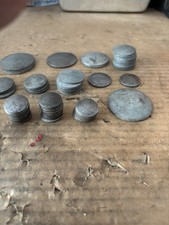 GM FREEZE PLUGS DIFFERANT SIZES ASSORTMENT CHEVY/PONTIAC QTY-60