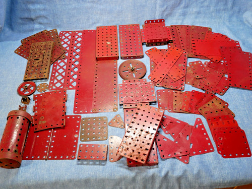 Vintage meccano quantity - meccano,