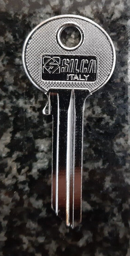 Yale key blank round - key, head