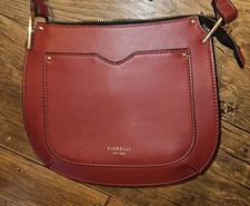 Fiorelli Red Crossbody Bag Vegan Leathet Adjustable Strap