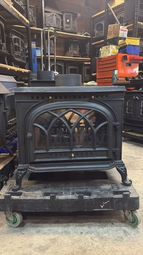 Large cast iron vintage - vintage, stove