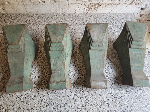 Antique 1930s art deco cast - art,